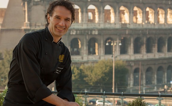 Chef Giuseppe di Iorio ristorante aroma580