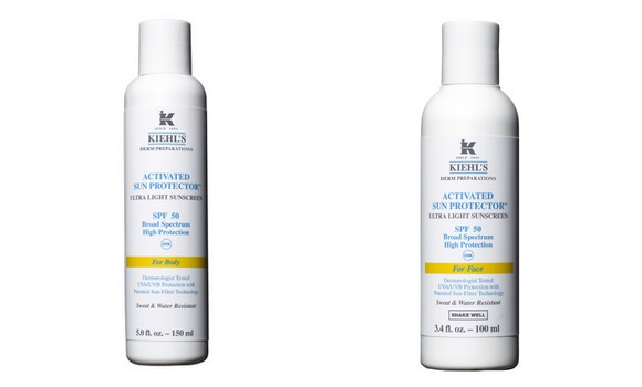Activated sun protector kiehls580
