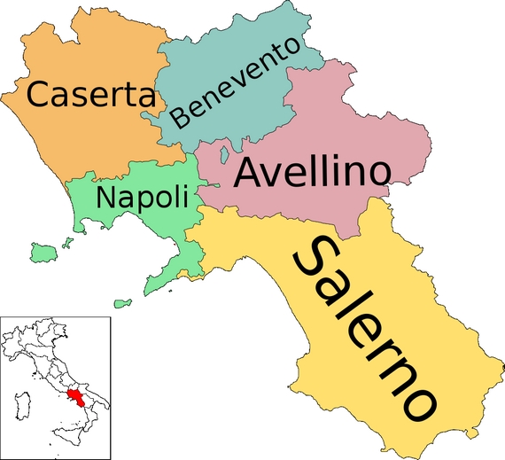 mappa Campania 570