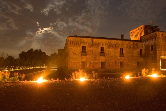 Castello di Padernello - Notte - Foto di Virginio Gilberti 570