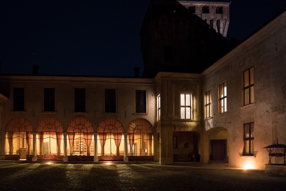 Castello di Padernello - Notturna - Foto di Virginio Gilberti 4 570