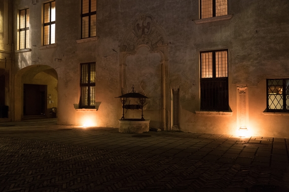 Castello di Padernello - Notturna - Foto di Virginio Gilberti 7 570