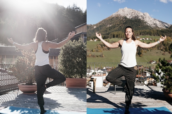 Excelsior Dolomites Life Resort - Yoga sulla terrazza Zen 1 570