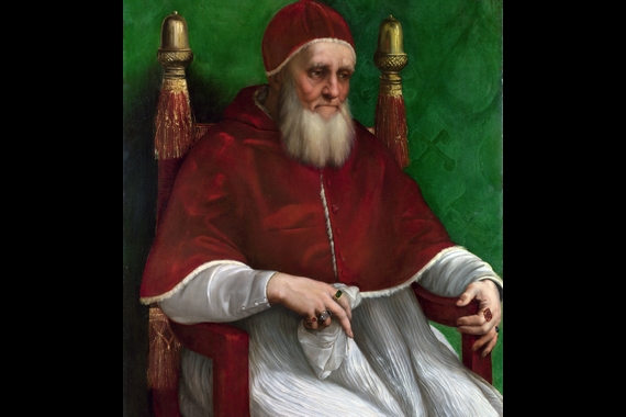 1 Raffaello Ritratto Papa Giulio II National Gallery Londra 570