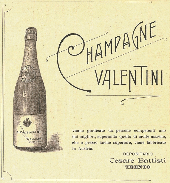 Champagne Valentini di Calliano 1899 itin 22 570