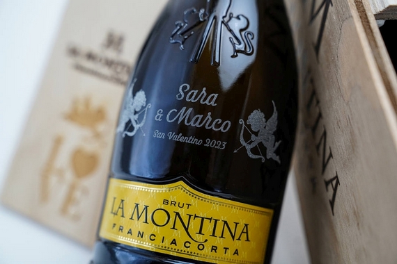 1 Franciacorta La Montina Bottiglia personalizzata 1 itin 23 570