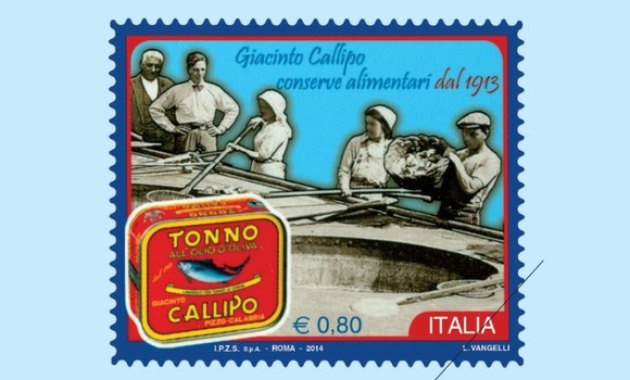 francobollo Giacinto Callipo Conserve Alimentari580