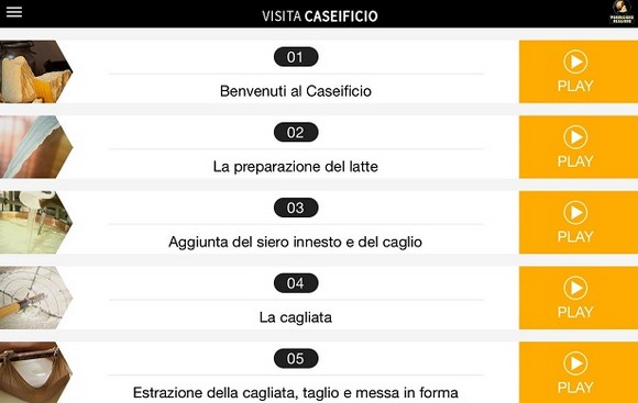 Audioguida Parm Regg app580