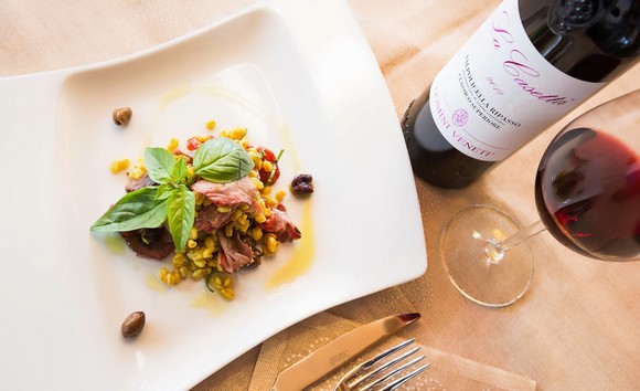 Insalata farro manzo Ripasso Casetta Osteria Enoteca Domini Veneti580