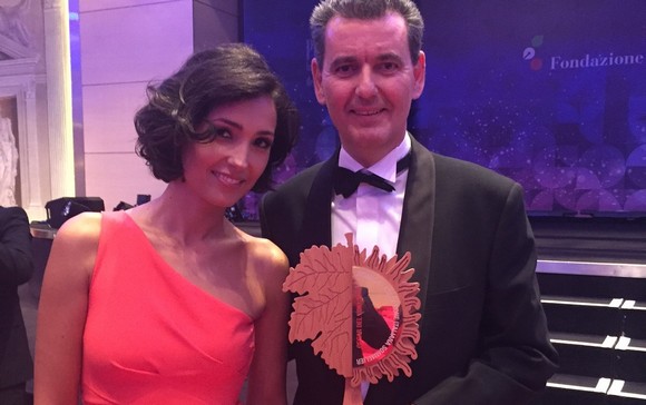Marcello Lunelli con Caterina Balivo580