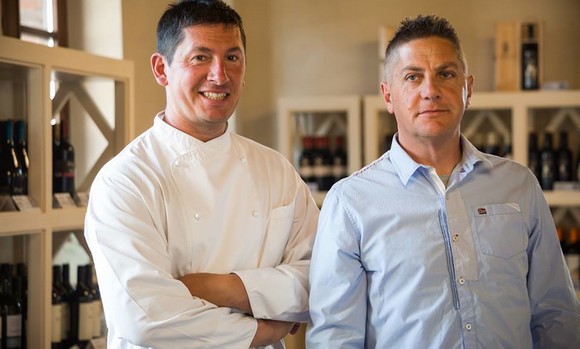 chef Luca Mazzola sommelier Gian Paolo Turrina Osteria Enoteca Domini Veneti580