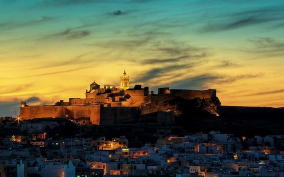 cittadella gozo at night580
