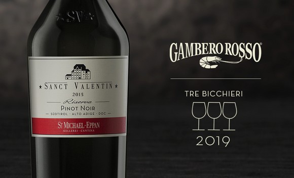 SME pinot noir sanct valentin 2015 tre bicchier gambero rosso580