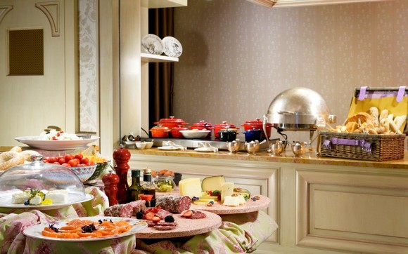 Sunday Brunch Château Monfort Buffet mise en place580