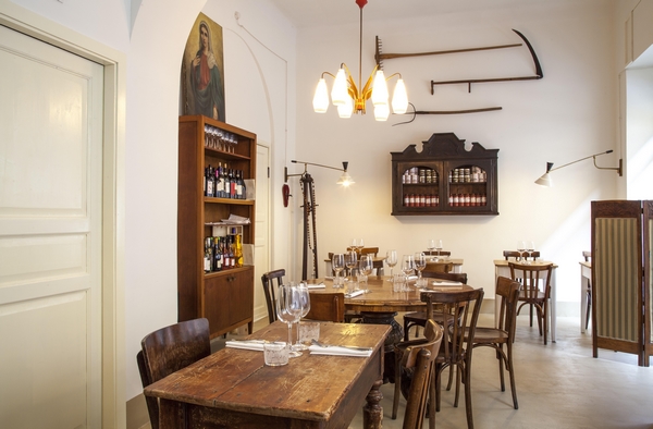 Osteria Fornello Contadino 600 sala