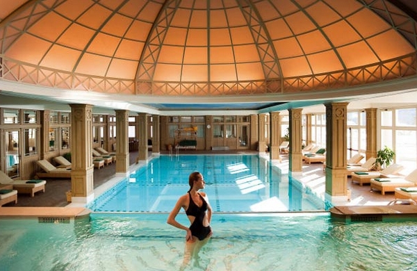 sauna cristallo hotel piscina interna