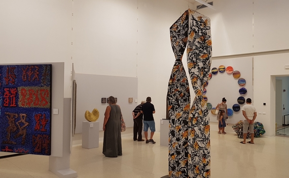 Galleria con mostra Mosaico e design 570