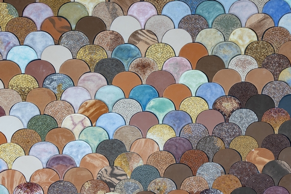Pavo opera  Mostra mosaico fiuli 570