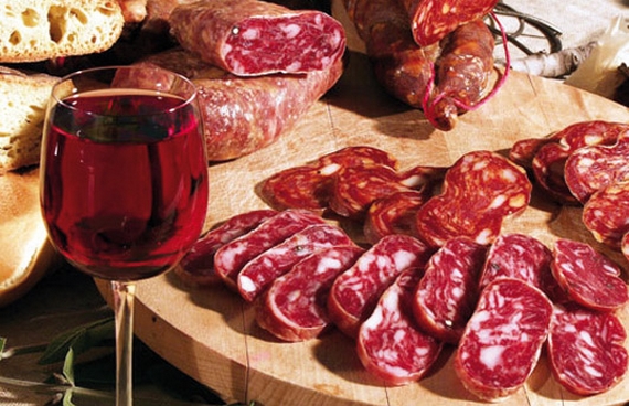 Soppressata-di-Calabria picc e non vino rosso 570