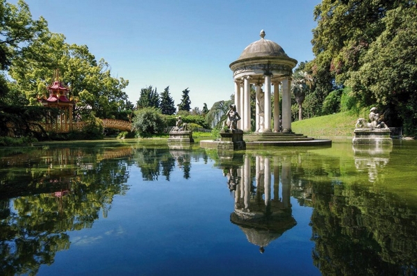 Villa Pallavicini fontana tempio 600