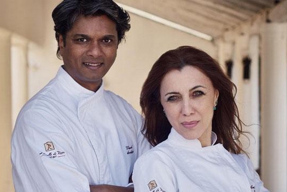 CHEF ANTONELLA RICCI E VINOD SOOKAR 570