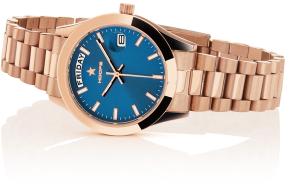 HOOPS   Luxury Day Date Gold   2620L-RG04 570
