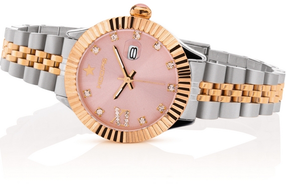 HOOPS   New Luxury Diamonds  SilverGold 2619LSRG05 570