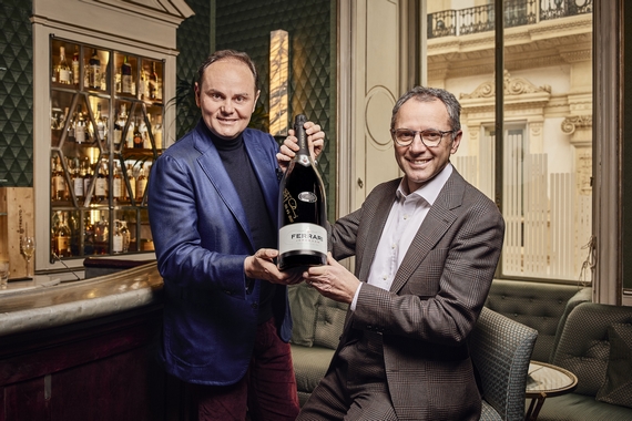 Matteo Lunelli e Stefano Domenicali 570