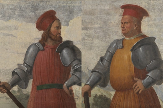 Romanino Uomini darme di Casa Orsini 1508-1509 1 2 570