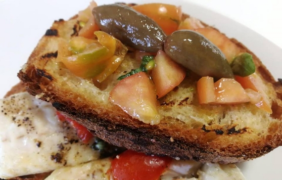 bruschetta particolare
