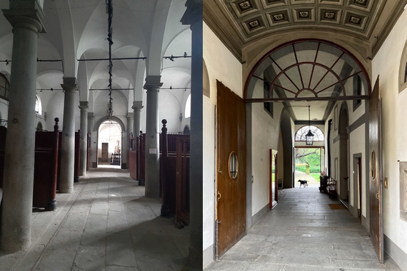 scuderia e ingresso secondo giardino artigianato e palazzo 570