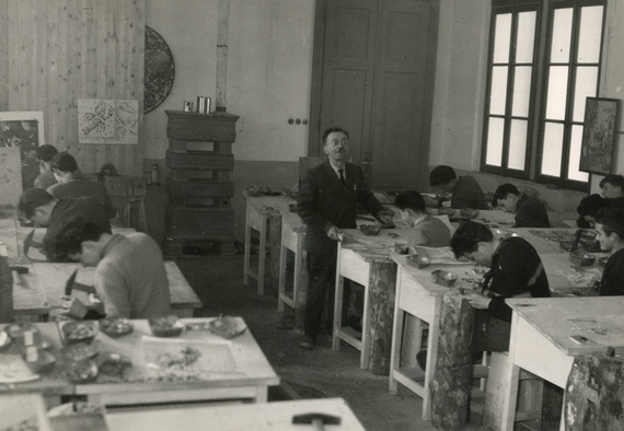 18-  Allievi della Scuola MosaicistianniSessanta itin 22 570