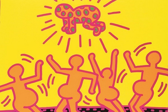 2  keith haring strret art 570