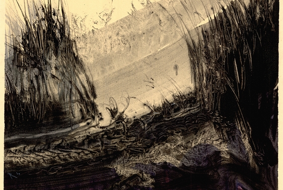 Rufoism Black-Herb-2020-tempera-e-acquerello-su-carta-46x43-cm 570