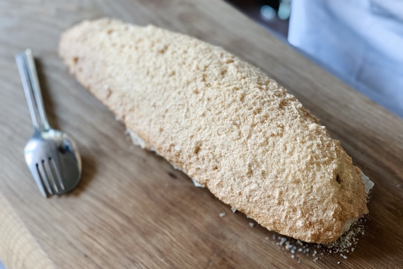 branzino in crosta e alghe daniel canzian striscia 570