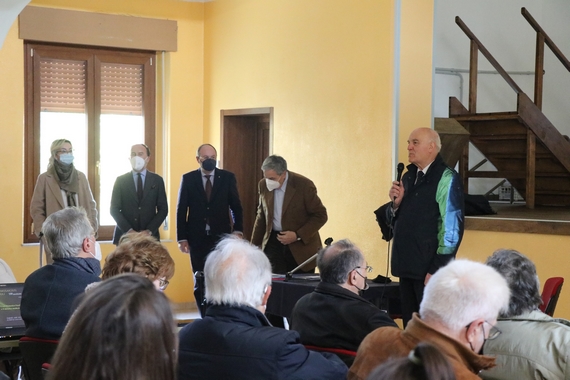 i saluti del sindaco di Sequals Enrico Odorico 570