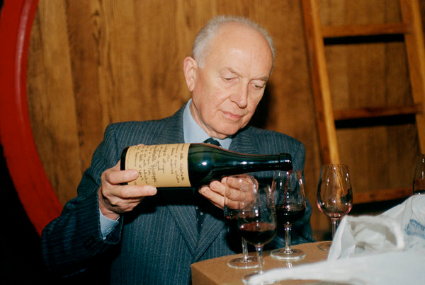 Il mitico Giuseppe "Bepi" Quintarelli, re dell'Amarone.