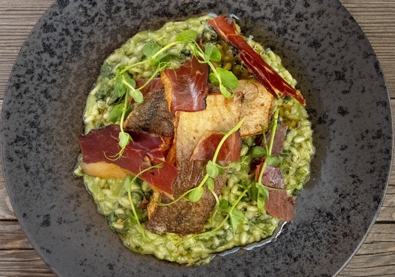 Hotel Bella Vista Trafoi 2023 risotto ortica salmerino HR 570