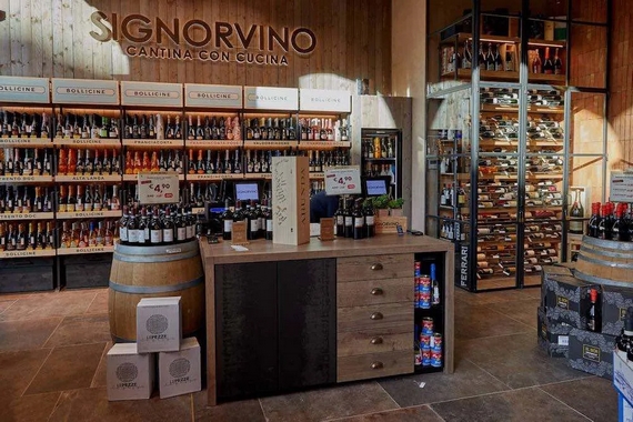 Signorvino cantina con cucina Bolzano itin 4 23 570