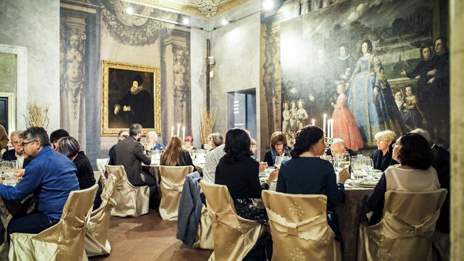 cena di gala palazzo pdv