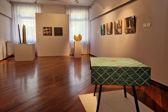 una delle sale della mostra tolmezzo 570