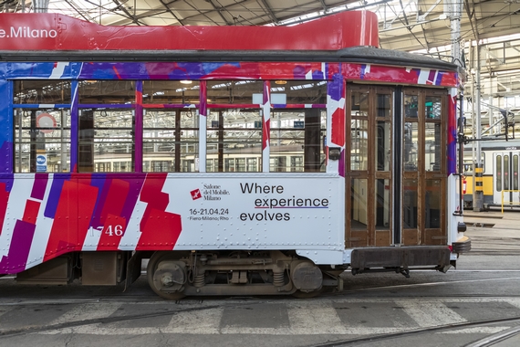 04 OOH Tram Salone del Mobile Milano 2024