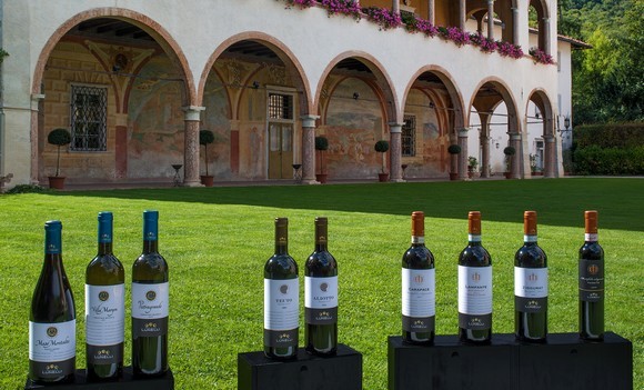 Linea vini Tenute Lunelli ambientata580