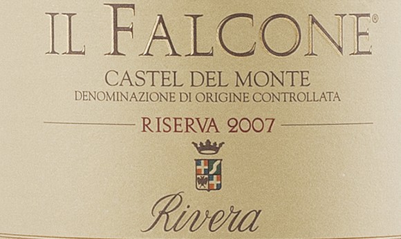 etichetta falcone580