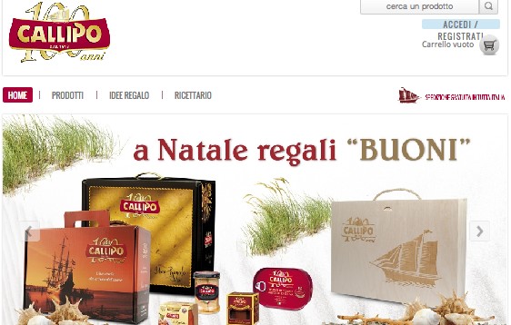 sito e-commerce callipo580